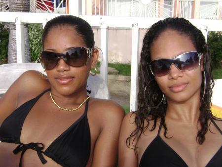 sexy bynsha et  la colombienne